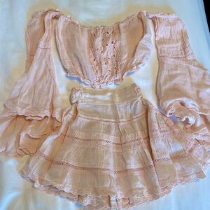 NEW SUNDAY SAINT TROPEZ PINK SET ONE SIZE